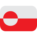 Greenland National Flag (Emoji One) Free Open-Source SVG Icon