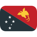 Papua New Guinea National Flag Free Open-Source SVG Icon