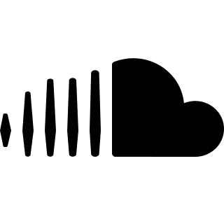 SoundCloud Music Streaming Service Free Open-Source SVG Icon (Entypo+ Social)