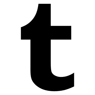 Tumblr Social Media Platform Free Open-Source SVG Icon (Entypo+ Social)