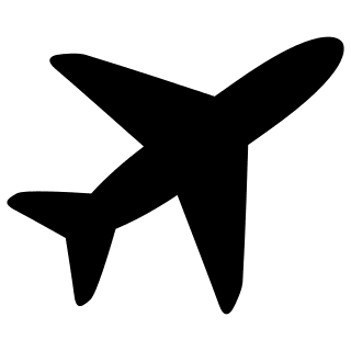 Aircraft (Entypo+) Free Open-Source SVG Icon (Entypo+)