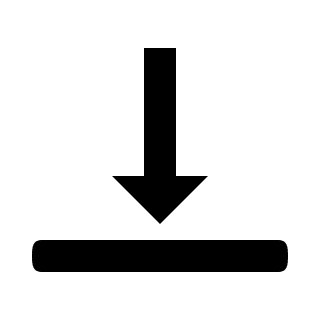 Align Bottom Positioning Free Open-Source SVG Icon (Entypo+)