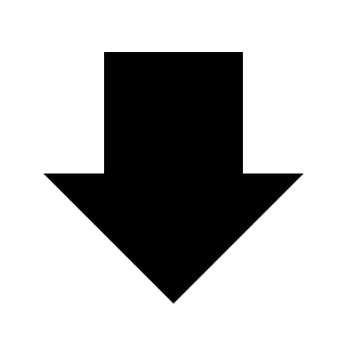 Bold Downward Arrow (Entypo+) Free Open-Source SVG Icon (Entypo+)