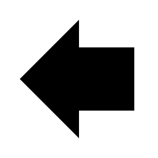 Bold Left Arrow (Entypo+) Free Open-Source SVG Icon (Entypo+)