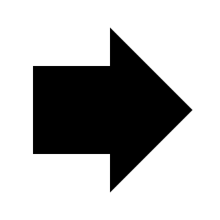 Bold Right Arrow (Entypo+) Free Open-Source SVG Icon (Entypo+)