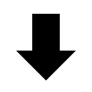 Downward Arrow (Entypo+) Free Open-Source SVG Icon (Entypo+)