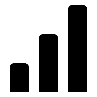 Bar Graph Chart Free Open-Source SVG Icon (Entypo+)