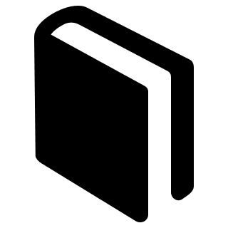 Book (Entypo+) Free Open-Source SVG Icon (Entypo+)