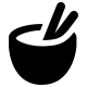 Bowl (Entypo+) Free Open-Source SVG Icon