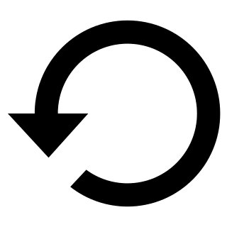 Counterclockwise Rotation (Entypo+) Free Open-Source SVG Icon (Entypo+)