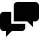 Chat Conversation Bubble Free Open-Source SVG Icon