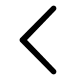 Thin Left Chevron Arrow (Entypo+) Free Open-Source SVG Icon