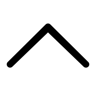 Thin Upward Chevron Arrow (Entypo+) Free Open-Source SVG Icon (Entypo+)