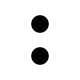 Two Vertical Dots (Entypo+) Free Open-Source SVG Icon