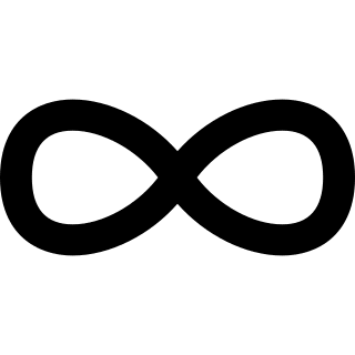 Infinity Symbol Free Open-Source SVG Icon (Entypo+)