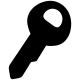 Key Symbol Free Open-Source SVG Icon