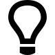 Light Bulb (Entypo+) Free Open-Source SVG Icon