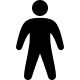 Man Figure (Entypo+) Free Open-Source SVG Icon