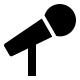 Modern Microphone (Entypo+) Free Open-Source SVG Icon