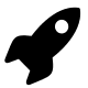 Rocket Launch Symbol Free Open-Source SVG Icon