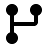 Branching Structure Free Open-Source SVG Icon