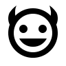 Outlined Daemon Free Open-Source SVG Icon