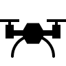 Drone Vehicle Free Open-Source SVG Icon