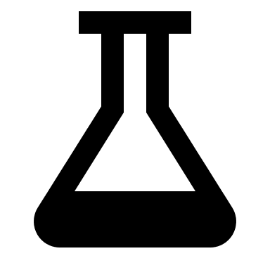 Laboratory Flask Free Open-Source SVG Icon (EOS Icons)