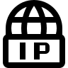 IP Address (Outlined) Free Open-Source SVG Icon