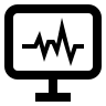 Monitoring System Free Open-Source SVG Icon