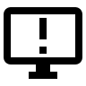 System Warning Alert Free Open-Source SVG Icon