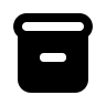 Filled Archive Storage Box (Filled) Free Open-Source SVG Icon