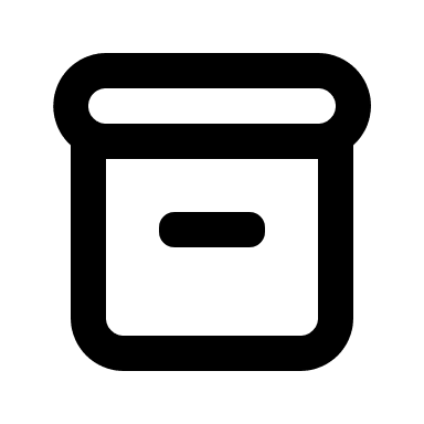 Archive Storage (Outline) Free Open-Source SVG Icon (Eva Icons)