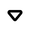 Downward Arrow (Outline) Free Open-Source SVG Icon