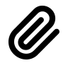 Attachment Symbol (Filled) Free Open-Source SVG Icon