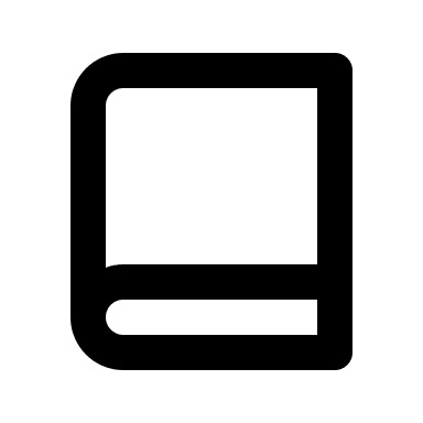 Outline Book Free Open-Source SVG Icon (Eva Icons)