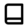 Outline Book Free Open-Source SVG Icon