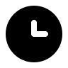 Filled Clock Design (Eva Icons) Free Open-Source SVG Icon