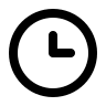 Clock (Outline) Free Open-Source SVG Icon