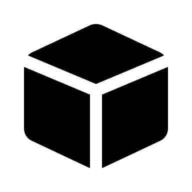 Filled Cube Shape (Eva Icons) Free Open-Source SVG Icon (Eva Icons)