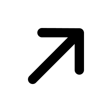 Diagonal Arrow Pointing Right and Up (Outline) Free Open-Source SVG Icon (Eva Icons)