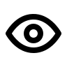 Eye Outline (Outline) Free Open-Source SVG Icon