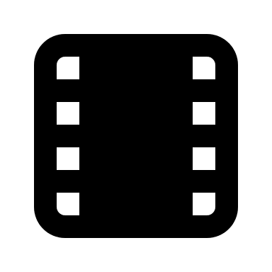 Film Reel (Filled) Free Open-Source SVG Icon (Eva Icons)