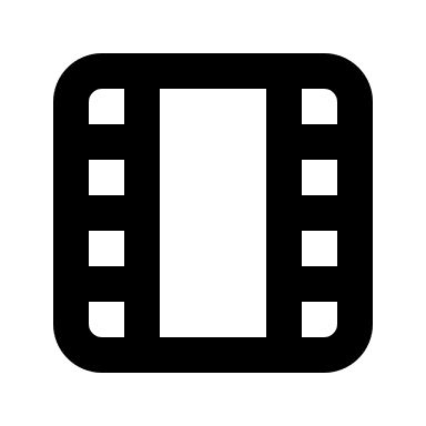 Film Reel (Outline) Free Open-Source SVG Icon (Eva Icons)