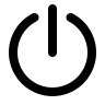 Power Button (Filled) Free Open-Source SVG Icon