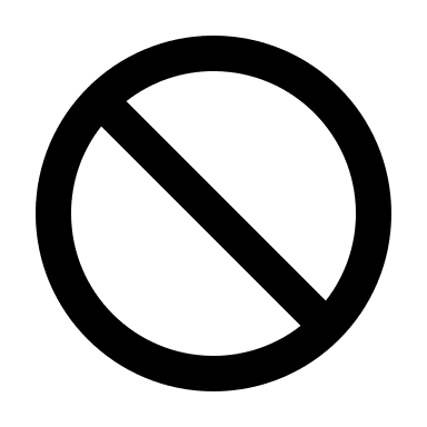 Filled Slash Symbol (Eva Icons) Free Open-Source SVG Icon (Eva Icons)
