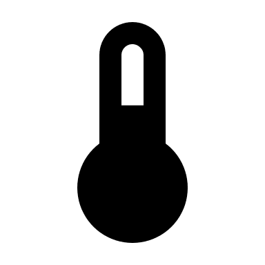 Filled Thermometer Free Open-Source SVG Icon (Eva Icons)