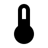 Filled Thermometer Free Open-Source SVG Icon