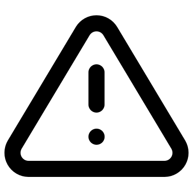 Alert Triangle Warning Sign Free Open-Source SVG Icon (Feather Icons)