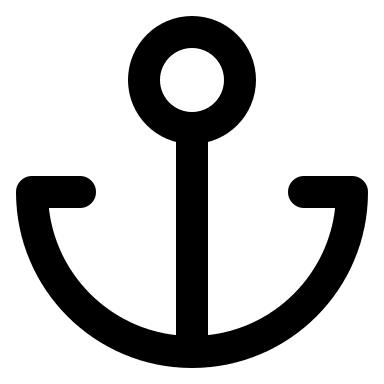 Anchor Symbol Free Open-Source SVG Icon (Feather Icons)